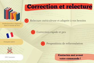 corriger et relire votre roman