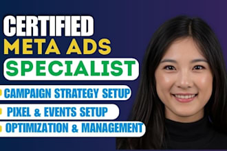 setup and manage facebook ads, shopify ads marketing, meta ads, fb advertising