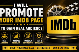promote your imdb page to gain real audience movie pr0m0ti0n, imdb pr0m0ti0n