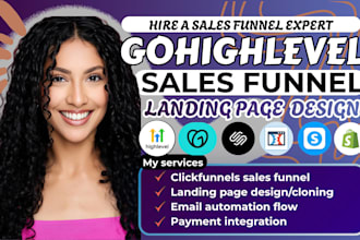 gohighlevel landing page, ghl sales funnel expert, ghl saas setup, kajabi, CRM
