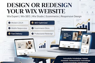design wix website translation redesign wix ecommerce online store velo booking