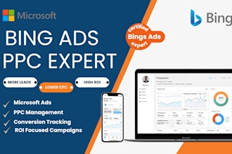 setup and manage bing ads PPC campaign microsoft ads google ads expert