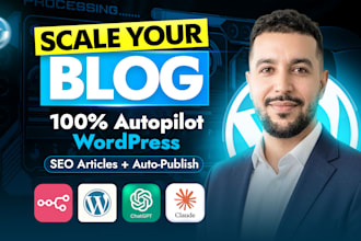build ai wordpress blog automation with n8n, zapier, or make