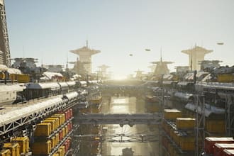 design unreal engine 5 open world level and game environment ue5 terrain