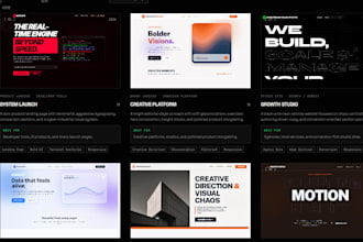 build a modern no code landing page for you