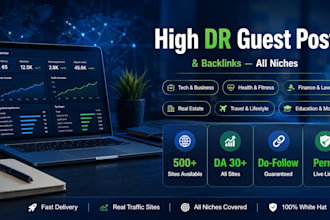 do guest posting on high DR websites