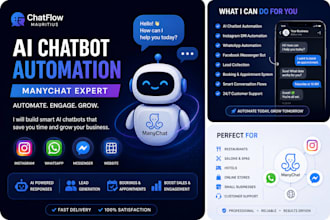 create ai customer support chatbot automation