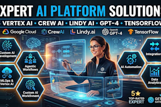 do ai automations with lindy ai, vertex, crew ai, gpt4, relevance ai,tensorflow