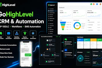 setup gohighlevel crm workflows ghl a2p 10dlc and ghl automation