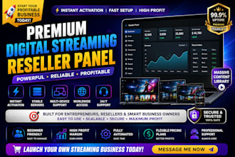 setup reseller panels,strong 8k, lion ott, tivione, trex panel, dream 4k,mega ot