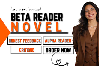 beta read your fantasy novel and identity plot holes and pacing issues