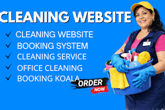build cleaning service website office cleaning booking koala website launch 27