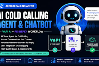 setup construction ai cold calling agent ai chatbot vapi ai rei reply automation