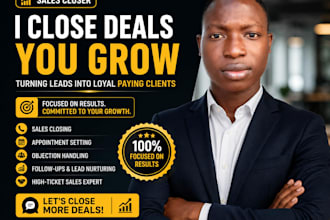 be high ticket sales sales representative sales closer salesperson onlinesales