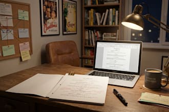 write youtube true crime script documentary movie script podcast scriptwriter