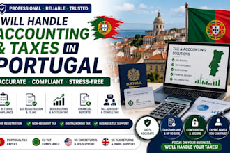 handle accounting and taxes in portugal