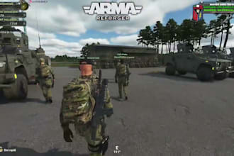 setup a complete arma reforger server with experience base on loadout, map mods