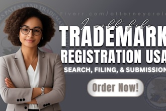 secure your brand with US trademark registration, trademark attorney, oa, sou