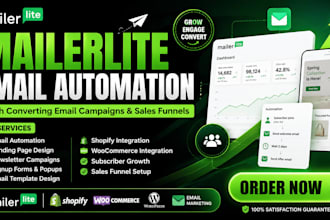 setup mailerlite email marketing automation