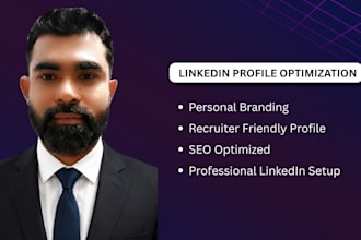 create and optimize your linkedin profile for  career growth