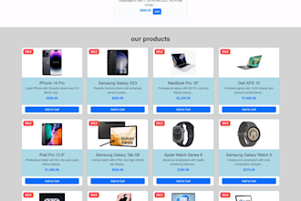 build a full stack PHP and mysql web applications