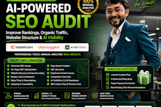 do a premium ai powered SEO audit for your website