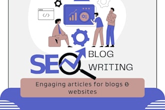 write SEO blog articles and website content
