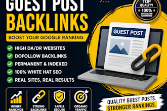 publish SEO guest posts with high quality dofollow backlinks