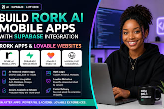 rork ai mobile apps with supabase integration, rork apps and lovable website