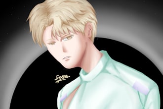 do character illustration, fanart, and chibi art