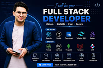 create responsive mern stack web app