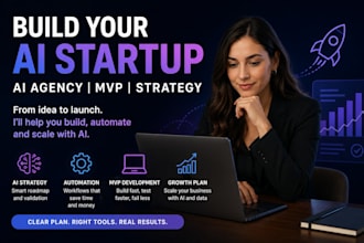 help you build an ai startup or mvp from scratch