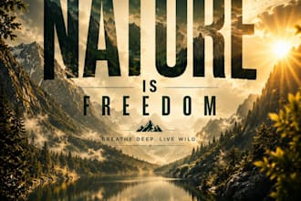 design cinematic and professional poster design