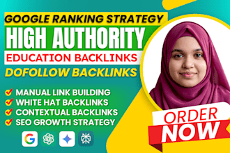 build manual education contextual backlinks service