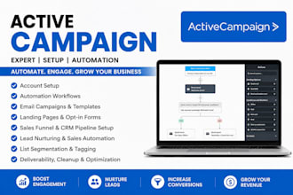 create activecampaign email campaign and sales funnel