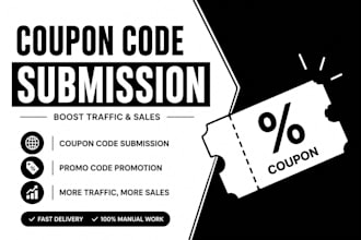 submit coupon to top worldwide sites coupon code sites submissions
