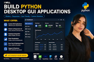 build python desktop gui applications