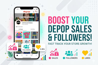 boost your depop shop with targeted promotion