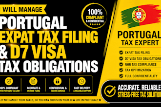 manage portugal expat tax filing and d7 visa tax obligations