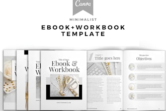do canva ebook workbook for fitness, wellness, mindfulness and nutrition coaches