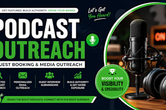 do podcast outreach and guest booking for authors and coaches