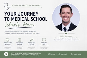 medical school application consulting, video call