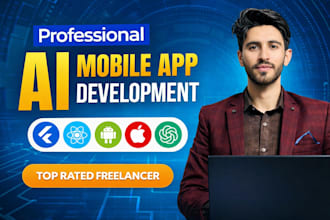 do ai mobile app development flutter app ios android app ai chatbot ai web app