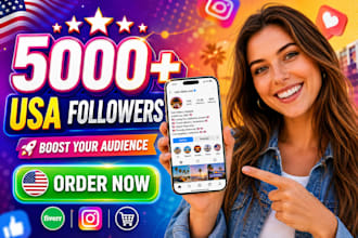 provide 5000 real targeted USA instagram followers