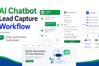 build an ai chatbot and lead capture workflow for your website
