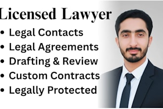 draft and review contracts and business agreements