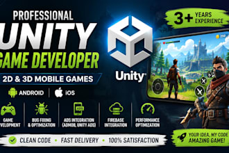 develop, reskin, and optimize your unity mobile game
