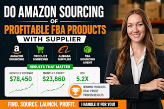 do amazon sourcing of profitable fba products with supplier