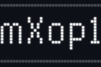 a custom glowing svg github header for your profile