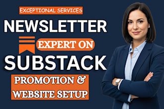 substack promotion substack newsletter substack account setup substack website